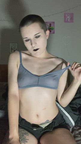 POV Negasonic Warhead shows you her tits 🖤 [F]