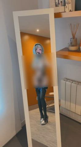 censored cosplay mirror clip