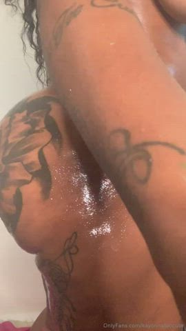 Big Ass Ebony MILF Tattoo Thick Twerking Porn GIF by tonystxrk