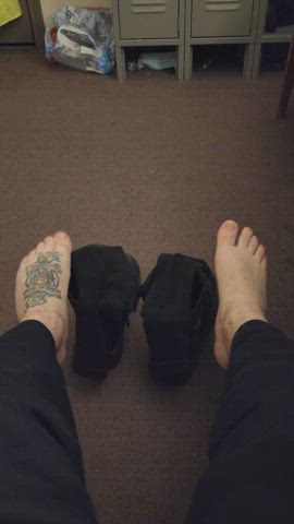 Tattooed feet?