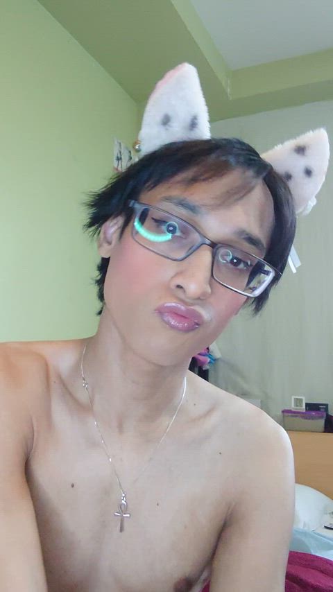 asian femboy makeup sissy sissy slut solo trans trans girls transgender twink clip