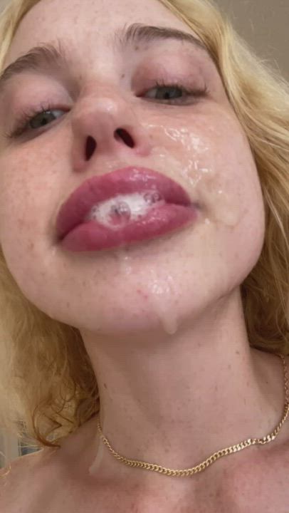 Chloe Cherry Cum Facial Hardcore Pornstar Spit clip