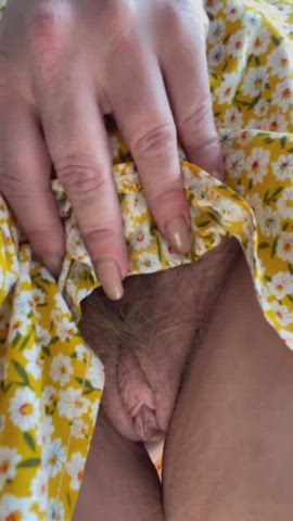 Big Tits Dress Hairy Pussy Redhead Upskirt clip