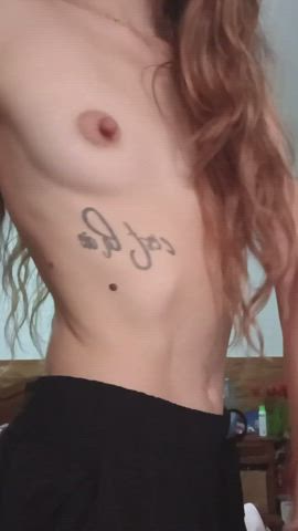 amateur petite small tits tiny ghost-nipples pale-girls clip