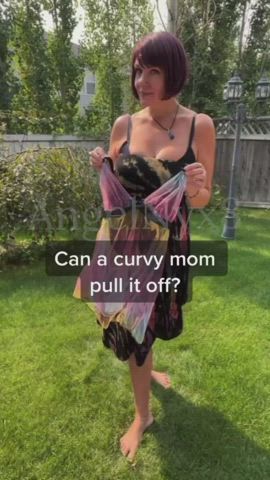What do you think… Does it work with my curvy mombod?