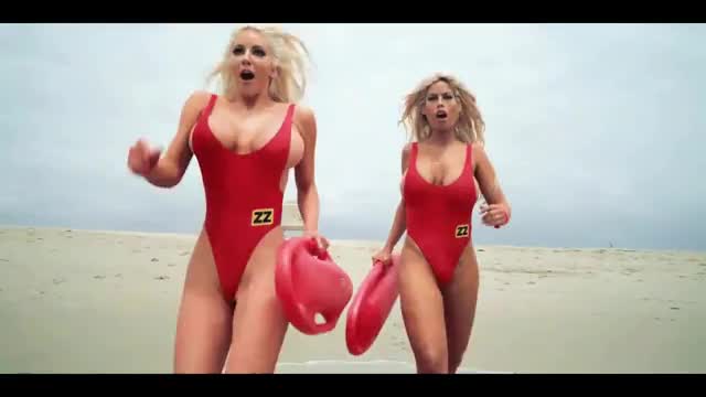 Big boobs Baywatch tribute