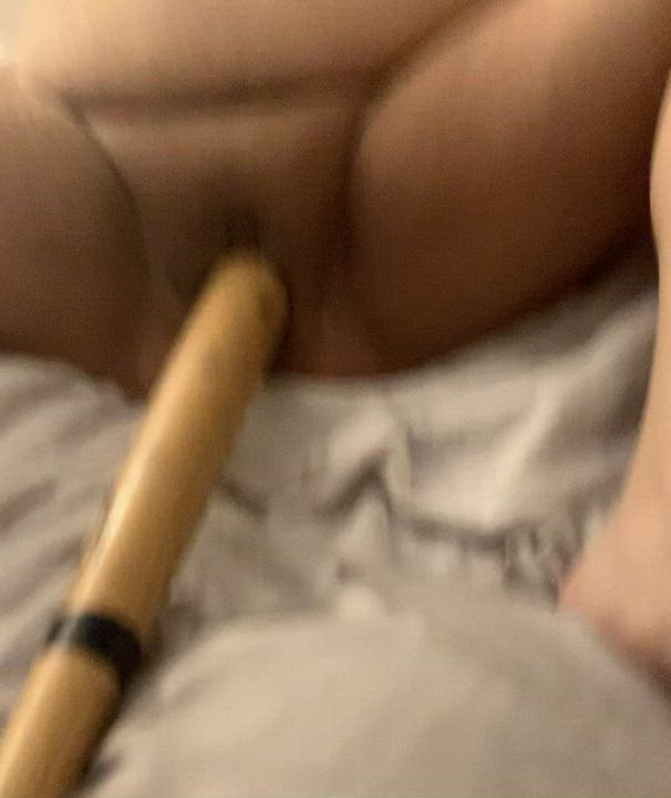 Finally found a place for the baseball bat behind the door. Pussy Spread Squirting
