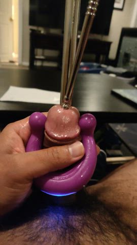 cock object insertion vibrator clip