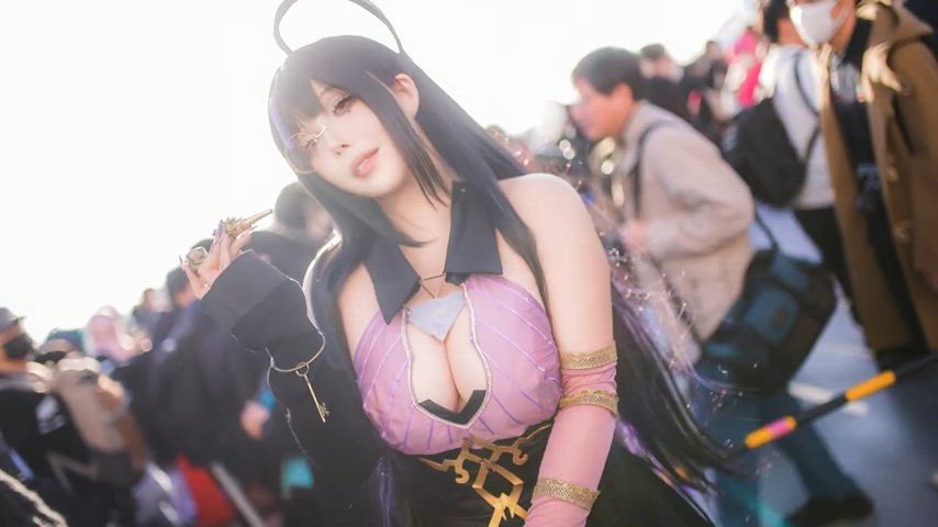 asian chinese cosplay clip