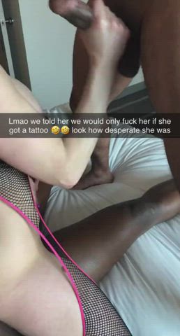 bbc blowjob caption interracial tattoo clip