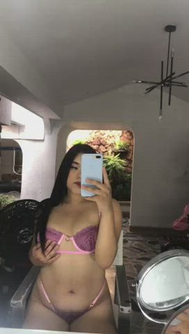 Colombian Latina Natural Natural Tits Nipple Teen Thick clip