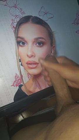 Millie Bobby Brown cumtribute