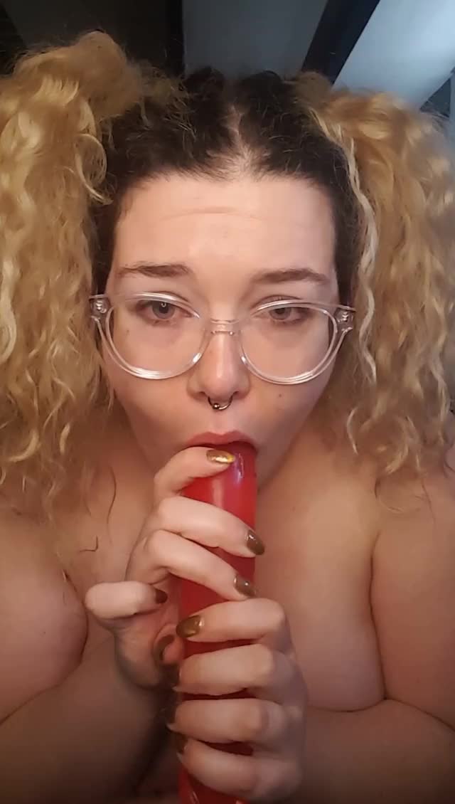 I love sucking and gagging on toys