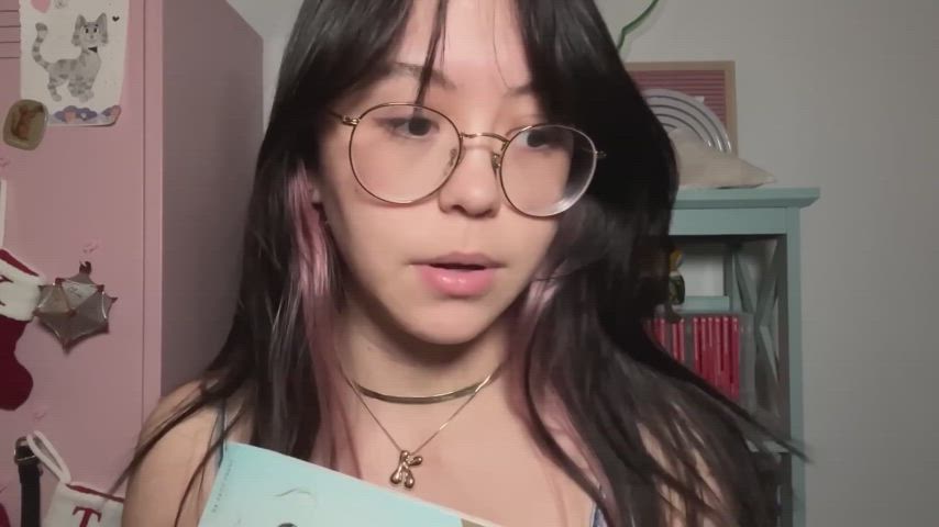 asmr asian beautiful close up glasses sexy sexy voice tongue clip