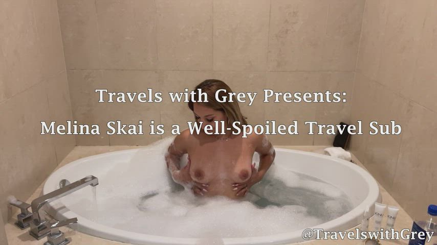 Melina Skai is a Well-Spoiled Travel Sub