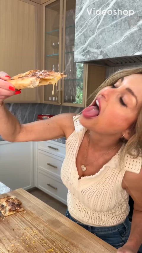 celebrity food fetish milf tongue clip