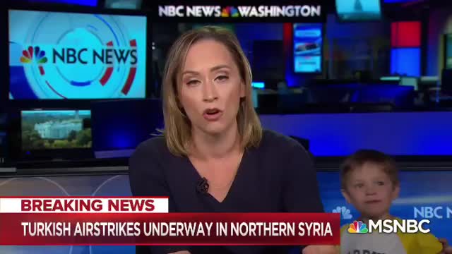 News anchor's son interrupts live TV