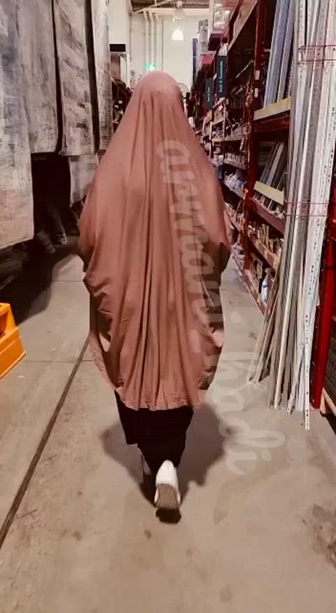 boobs hijab tits clip