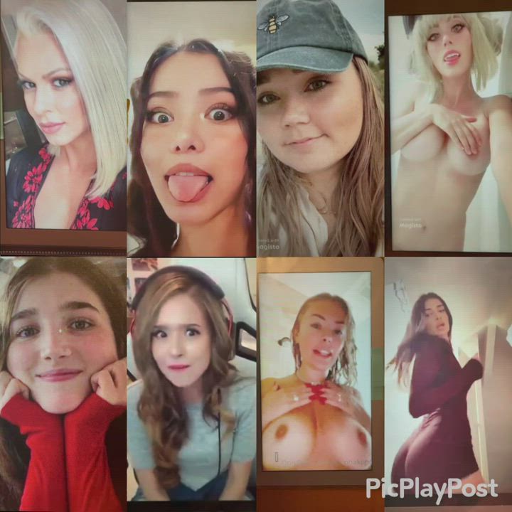 Compilation of my loudest tributes💦