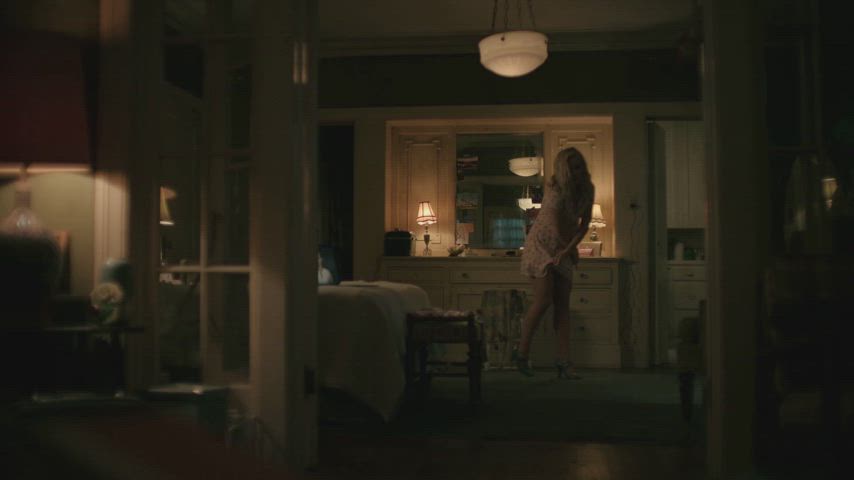 heels kiernan shipka underwear clip