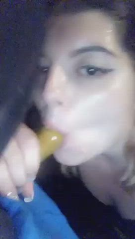 amateur blowjob condom clip