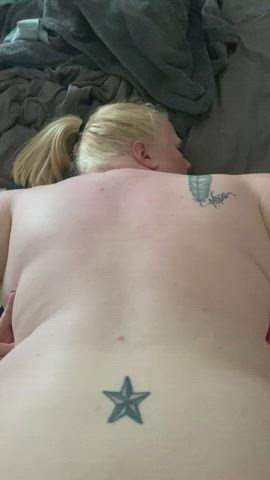 My albino BBW wife loves to be filled up.