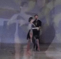 sexy disco dancing spins