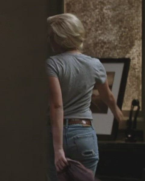 blonde booty scarlett johansson clip