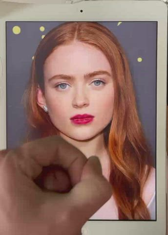 The beauty Sadie Sink wanted my cum