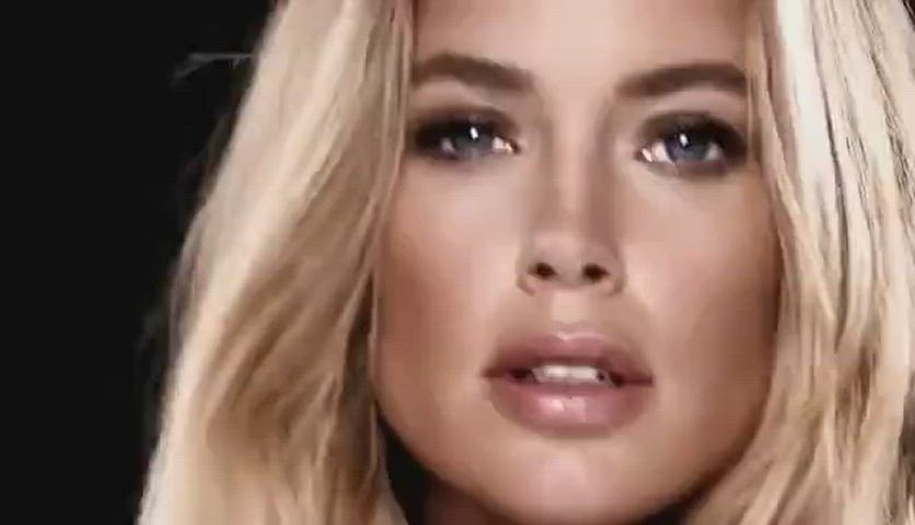 doutzen kroes underboob underwear clip