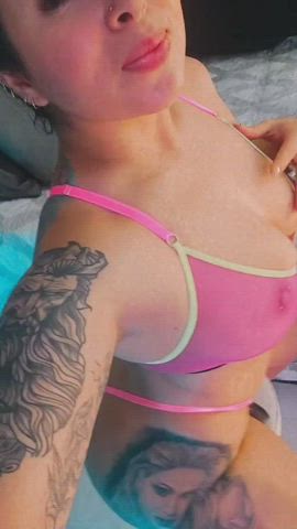 Amateur Big Ass Colombian Latina Nipple Piercing Tattoo clip