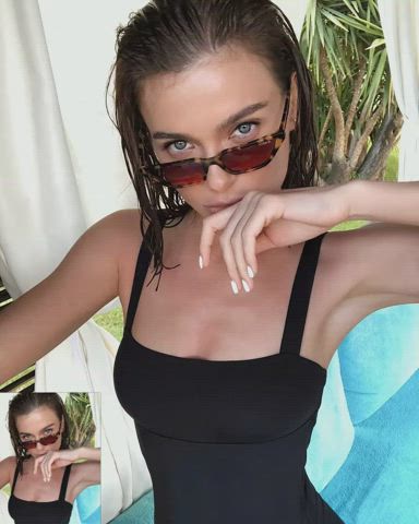 SEREBRO : Elena Temnikova See Through Bathing Suit See Tits Slightly And Also Left
