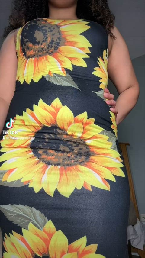 Thick Latina in a sundress, Challenge accepted
