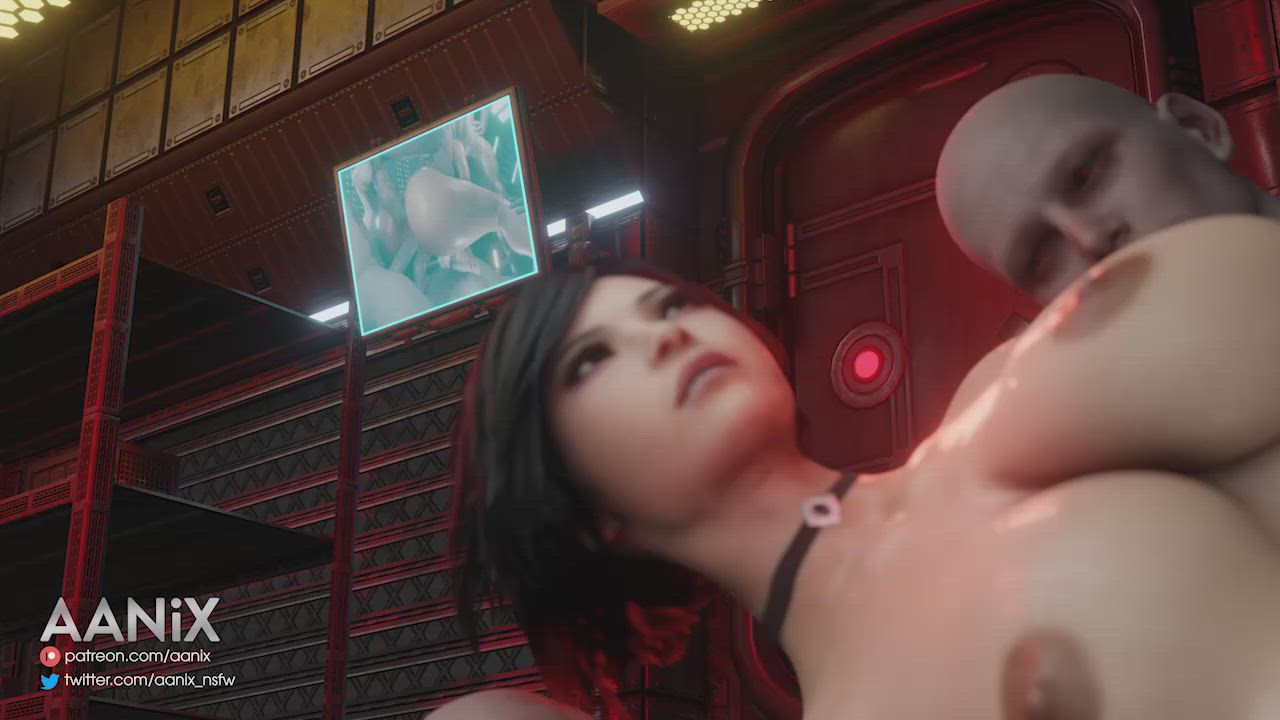 Ada Wong triple anal penetration (Aanix) [Resident Evil]