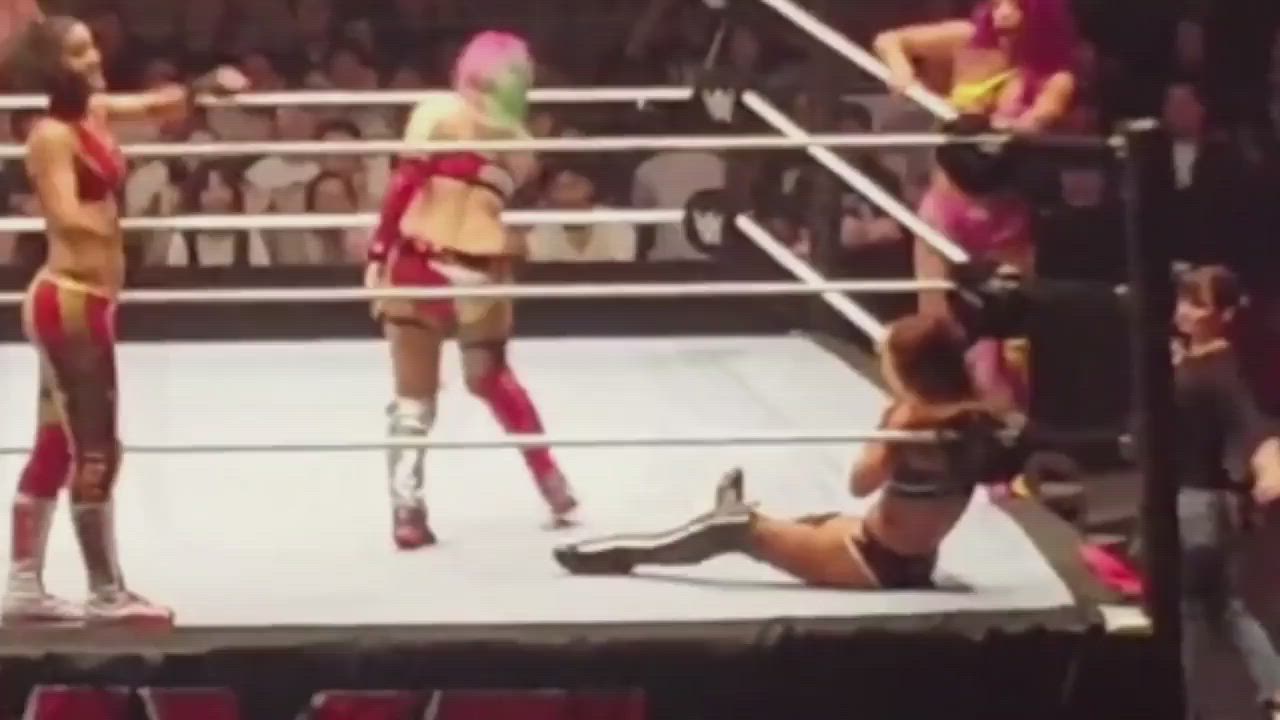 Ass Ebony Wrestling clip