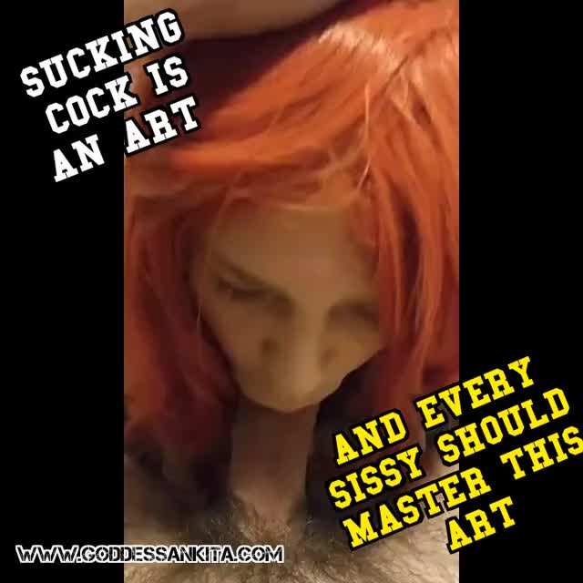 Have you mastered it yet, gurl ? ..... ?? ... (The sissy in this video is not a pornstar