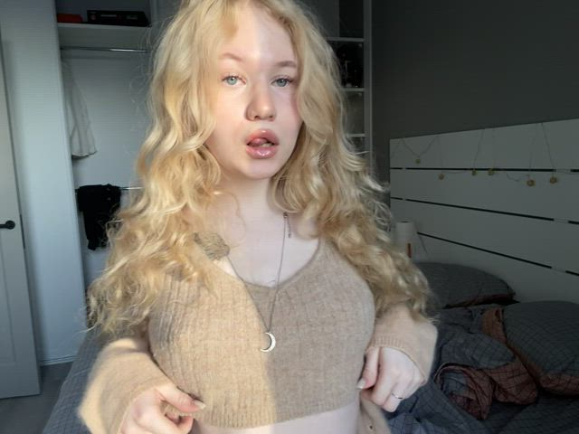 Blonde Curly Hair OnlyFans clip