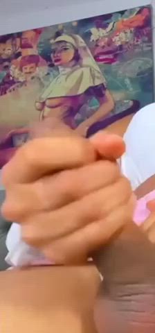 Cumshot Latina Trans Porn GIF by crimsonmaul