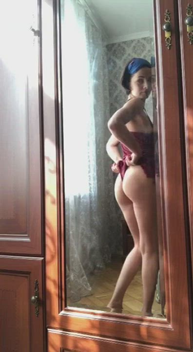 Ass Clothed Mirror clip