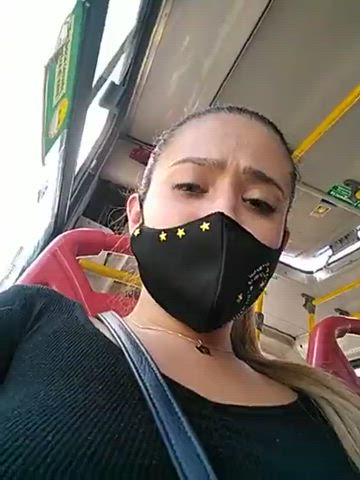 [Sara_fun] A creamy bus ride