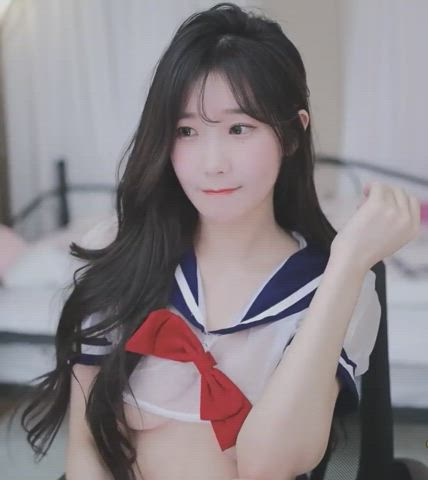 asian cute korean nipple play nipples tease teasing tits clip