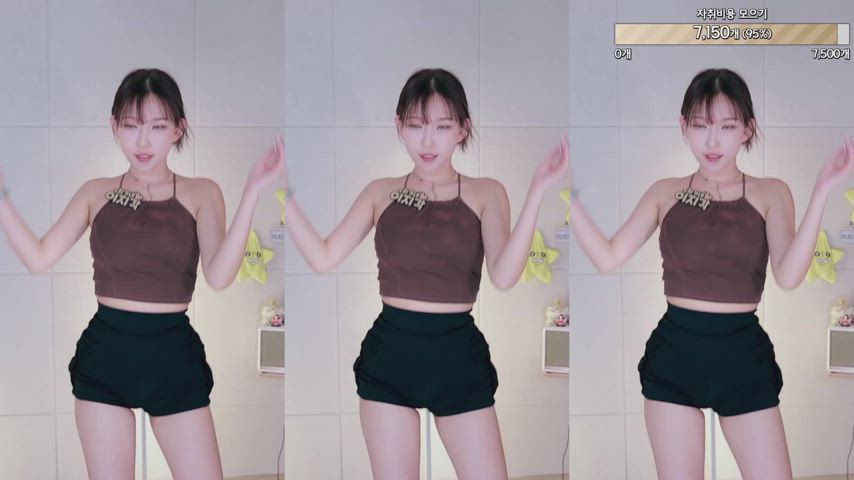 asian cute dance korean clip