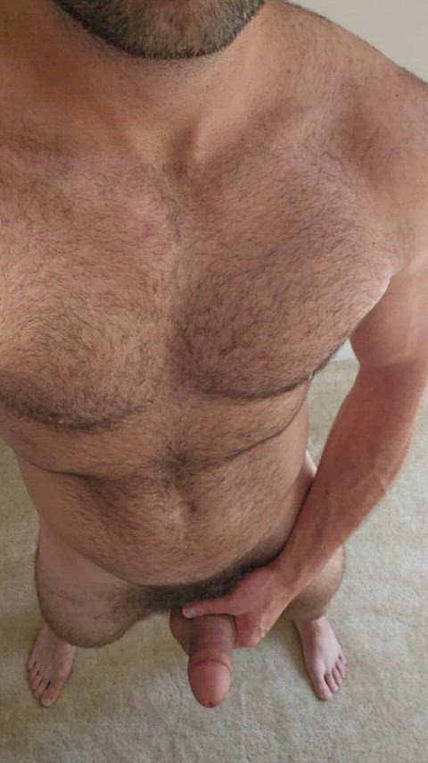 big dick daddy hairy cock gay-anal clip