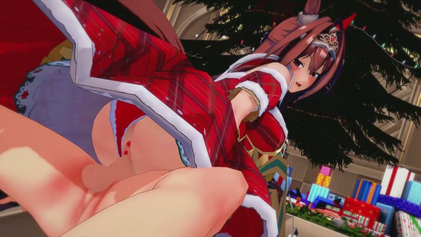 Umamusume Daiwa Scarlet Riding On Christmas Eve 3D Hentai
