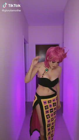 Argentinian Cosplay TikTok clip