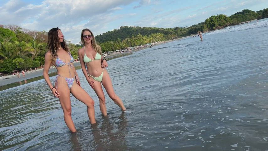 We really need to find a topless beach here in Costa Rica so we don't have to go