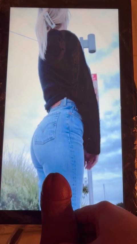 amateur ass cock cum cumshot masturbating teen tribbing tribute clip