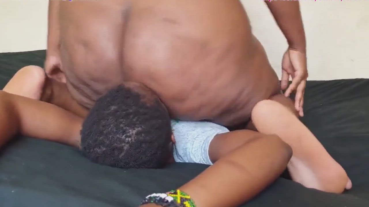 Smothered Under a Huge Ass - African Facesitting