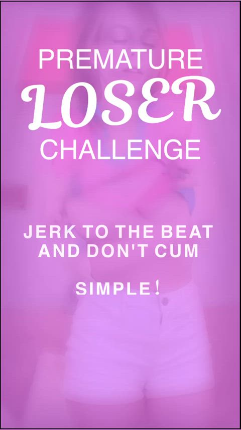 DON'T CUM - Challange! 💦 You have to last just 40 seconds - easy! Hot bits censored