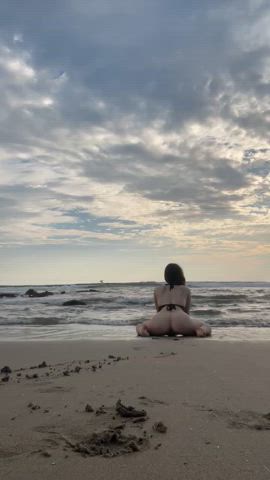 Booty at the beach